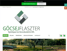 Tablet Screenshot of gocsejflaszter.hu